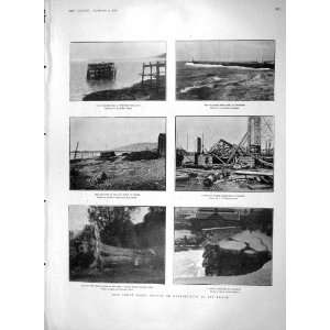  1903 GALE WIND STORM TREE ETON DOLGELLY BOULOGNE DOVER 
