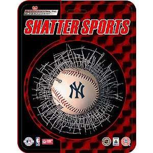  New York Yankees Mlb Shatter Ball Window Decal