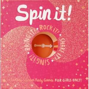  Spin It! Slumber Party Games for Girls: Toys & Games