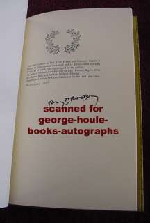 RAY BRADBURY~ONE OF 300~AUTOGRAPH~1979  