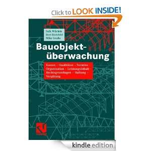 Bauobjektüberwachung: Kosten   Qualitäten   Termine   Organisation 