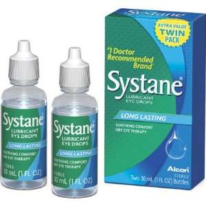  Systane Lubricant Eye Drops   1 Fl. Oz., 2 pk.: Health 