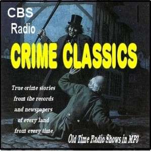   Complete Set Old Time Radio 53 MP3 Files 1 CD OTR Murder Death  