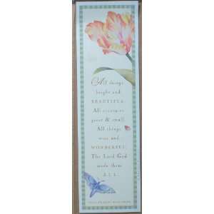  All Things Bright and Beautiful Bookmark