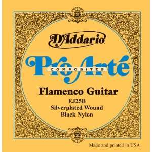   Black Nylon Composite Flamenco Guitar Strings: Musical Instruments