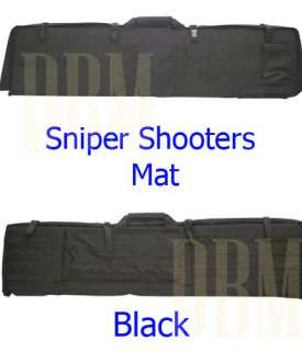   Shooters Shooting Mat Sniper Carrying Bag Rifle Gun Case Black  