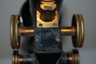 1915 Bausch and Lomb Optical Company Microscope  