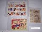 Walt Disney Three Little Pigs Animated Film Postage Stamps S Vincent 3 