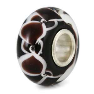  Licorice Whip Handmade Lampwork Solid .925 Silver Single 