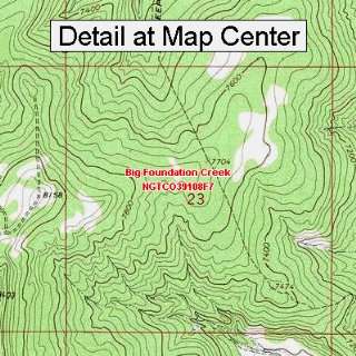   Big Foundation Creek, Colorado (Folded/Waterproof)