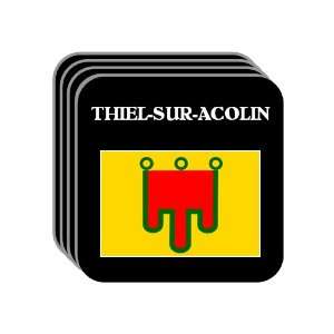  Auvergne   THIEL SUR ACOLIN Set of 4 Mini Mousepad 