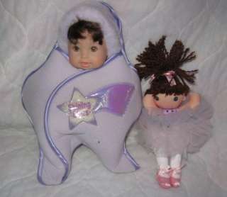 SHINNING STAR DOLL WITH BOTTLE AND BALLERINA DOLL  