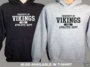 Minnesota Vikings Hooded Sweatshirt Property Of  