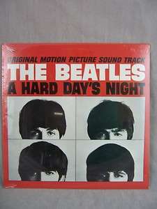 Beatles HARD DAYS NIGHT Album Record LP SEALED  