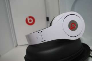 Authentic Beats by Dr Dre Studio Headphones White PERFECT Over the 