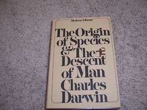 THE ORIGIN of SPECIES & THE DESCENT OF MAN by C. Darwin  