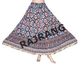 The Long Skirt will be sent in Assorted colors & Designs..