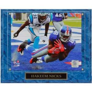  NFL New York Giants #88 Hakeem Nicks 13 x 10.5 Action 