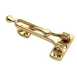   Hardware 0250.030 Solid Brass Security Guard Latch: Home Improvement