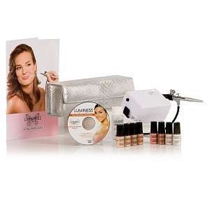   Air Premium Airbrush Cosmetics Starter Kit, Dark, 1 set: Beauty