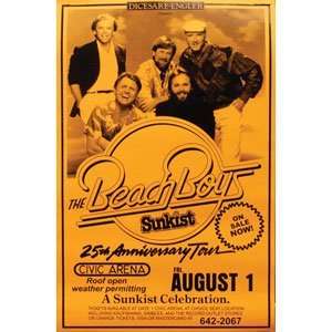 Beach Boys   Posters   Limited Concert Promo 