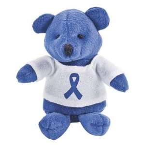  Plush Blue Awareness Ribbon Bears   Novelty Toys & Plush 