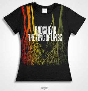 RADIOHEAD the king of limbs t shirts 11 colours female  