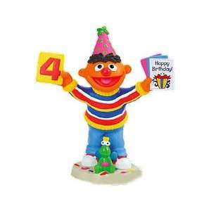   : Sesame Street   Gund   Ernie Fourth Birthday Figurine: Toys & Games