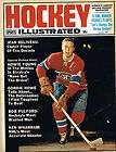 HOCKEY ILLUSTRATED APRIL MAY 1966 JEAN BELIVEAU COVER  