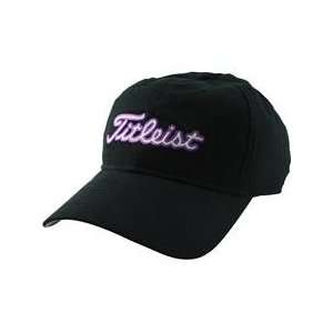  Titleist Pink Ribbon Personalized Hat for Women   Black 