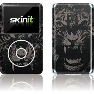  Black Tiger skin for iPod Classic (6th Gen) 80 / 160GB 