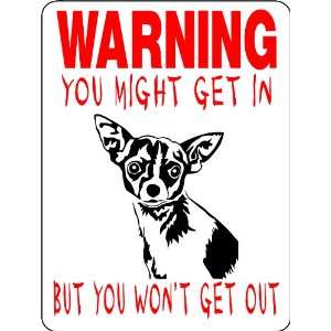  CHIHUAHUA ALUMINUM GUARD DOG SIGN 3313A: Everything Else