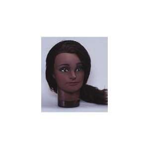    Hairart 20 long Mannequin Head with Black Hair #91l: Beauty