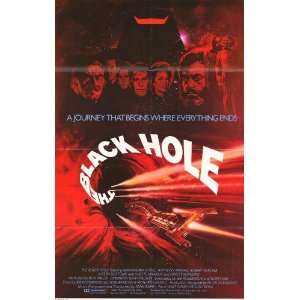  Black Hole Original 1979 Folded Movie Poster approx. 27x41 