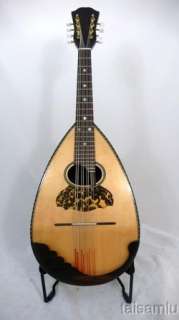 Italian Style bowl back mandola with inlaid MOP BMLA 89  