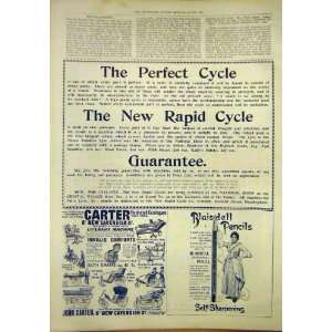  Advert Blaisdell Carter London Mem Cicles Print 1897: Home 