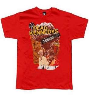  Dead Kennedys Kill The Poor Red T Shirt: Clothing