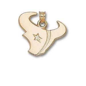  Houston Texans Horn Logo 3/4 Charm/Pendant Sports 