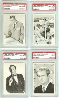 1965 TOPPS MAN FROM UNCLE COMPLETE SET PSA 8++  
