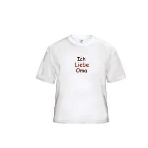 Ich Liebe Oma T Shirt Youth Small