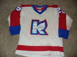   Wings Vintage Old Game Worn #25 Player Hockey Jersey Rare Nice  