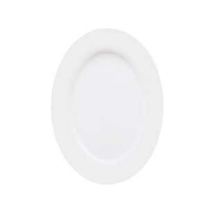  GET White Melamine Oval Platter   16 1/4 x 12 Kitchen 