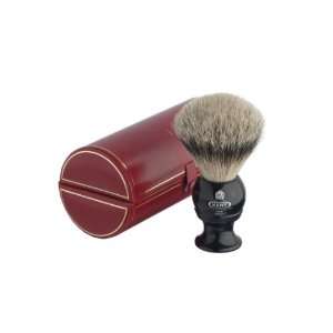 Kent BLK4 Traditional Small/Travel Sized Pure Silver Tip Badger Gents 