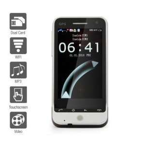 Dual SIM 3.2 Inch Touch Screen Cell Phone (WIFI, GPS, Quadband): Cell 