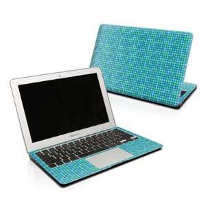  MacBook Skin (High Gloss Finish)   Dots Blue Electronics
