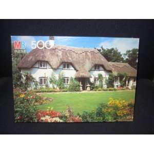   Croxley 500 Piece Interlocking Jigsaw Puzzle   Thatched Eaves Cottage