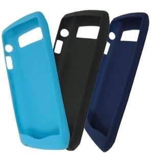  Dark Blue and Turquoise Patterned Color Matte Finish Silicone Skin 