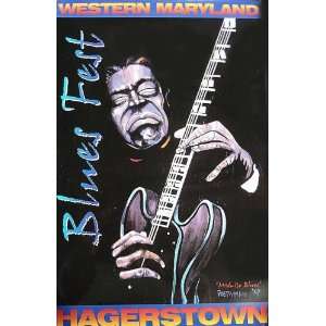    Western Maryland Blues Fest 1997 Concert Poster