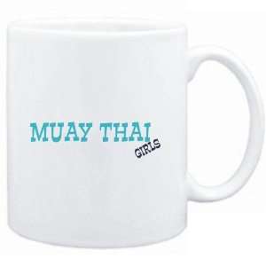 Mug White  Muay Thai GIRLS  Sports