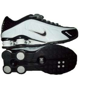 Mens Nike Shox R4 Sneakers White Black Size 12 Brand New 